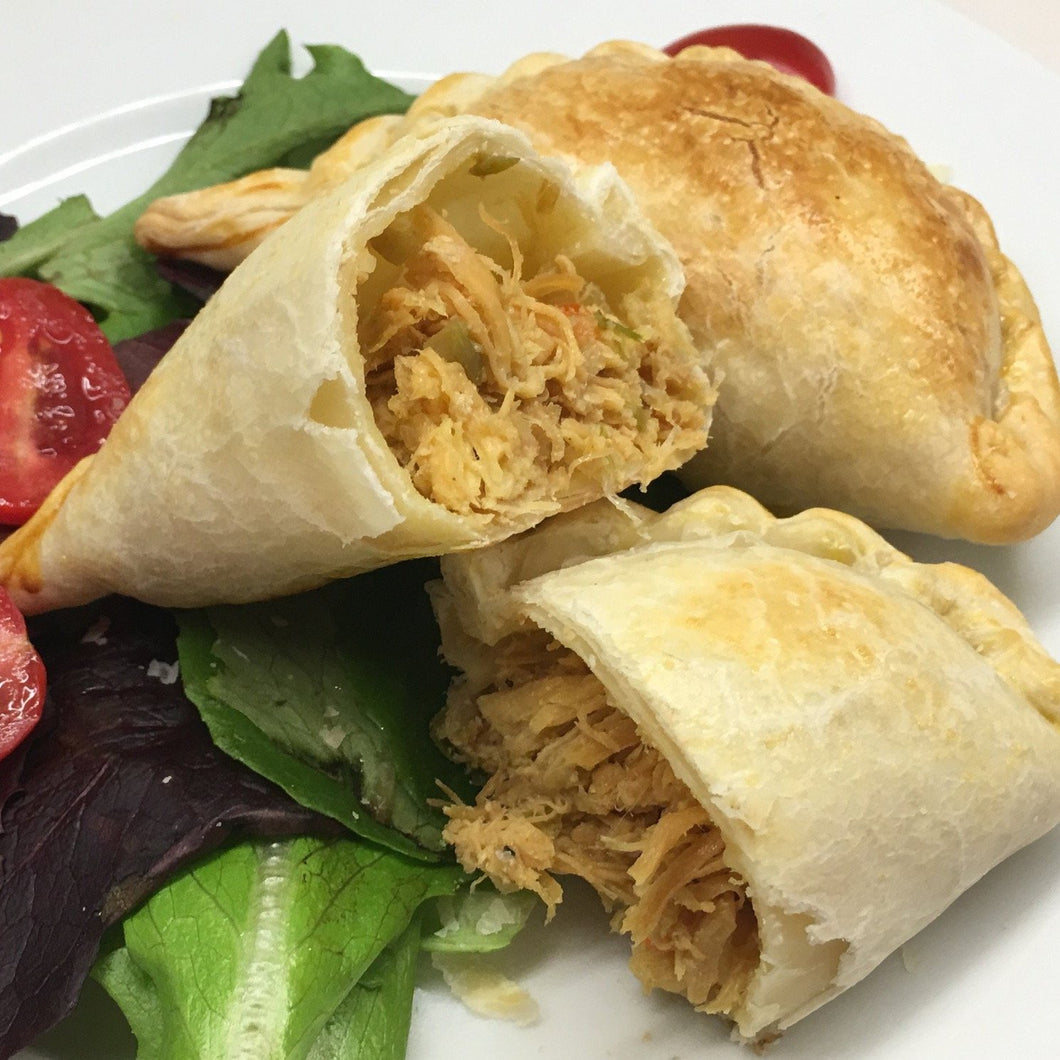 Spicy Chicken empanadas parbaked