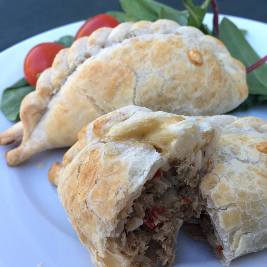 Tuna empanadas parbaked